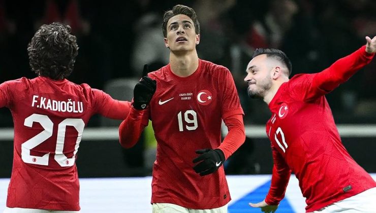 A Milli Takım Berlin’de Almanya’yı Devirdi: 3-2